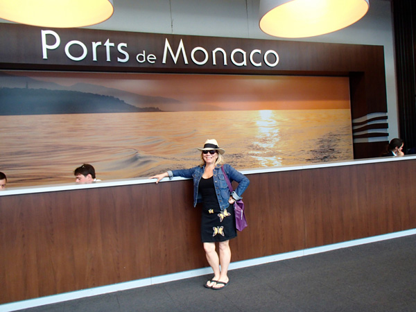 Sherry at the Port of Monaco